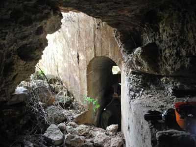 Ipogeo del Bunker, ingresso